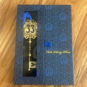 Disney Club 33 Key with Bag
